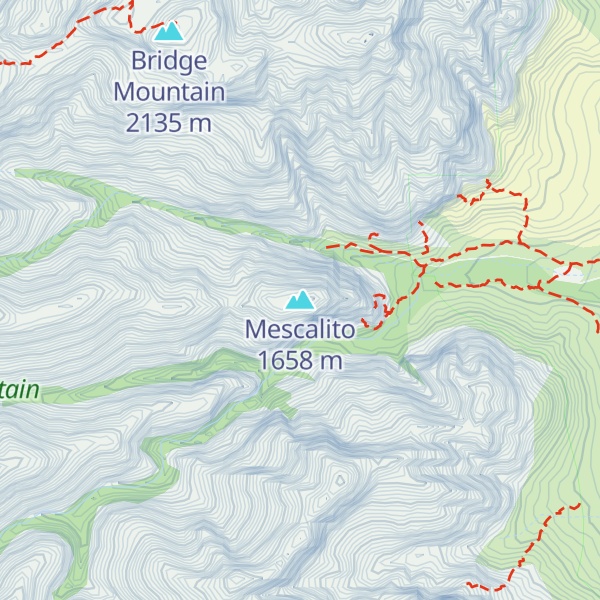 Map of Mescalito