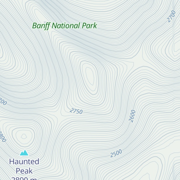 Map of Psychic Peak