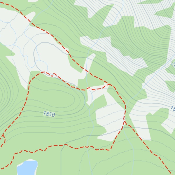 Map of Bryant Creek Shelter
