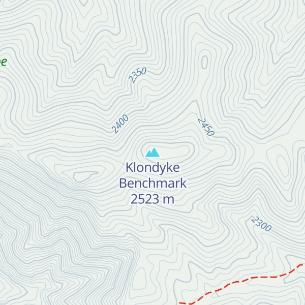 Map of Klondyke Benchmark
