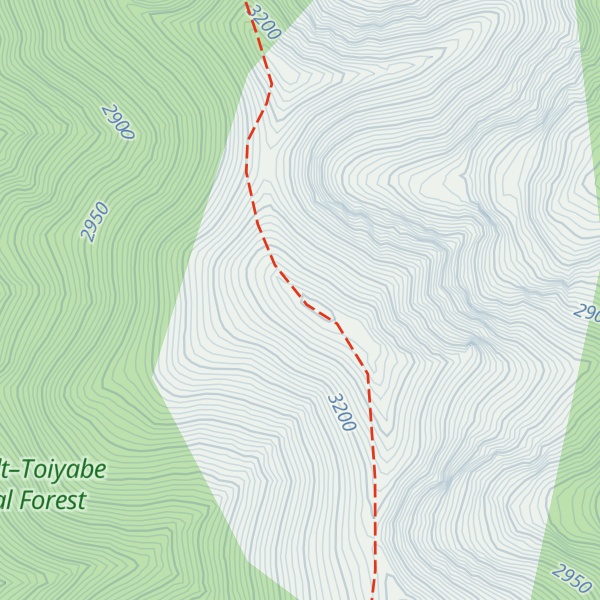 Map of Pearl Peak