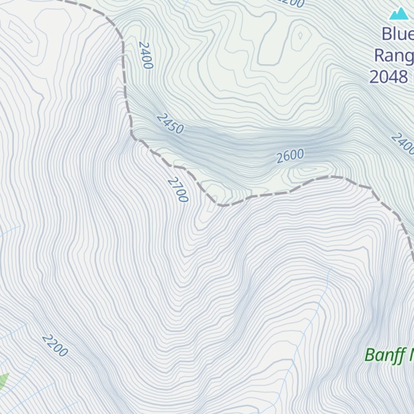 Map of Red Man Mountain NW1.3