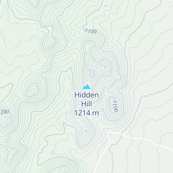 Map of Hidden Hill