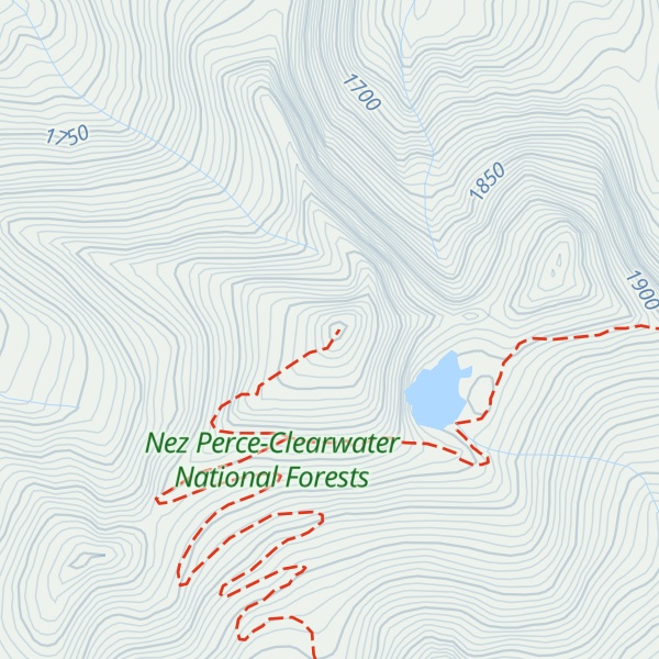 Map of Black Mountain