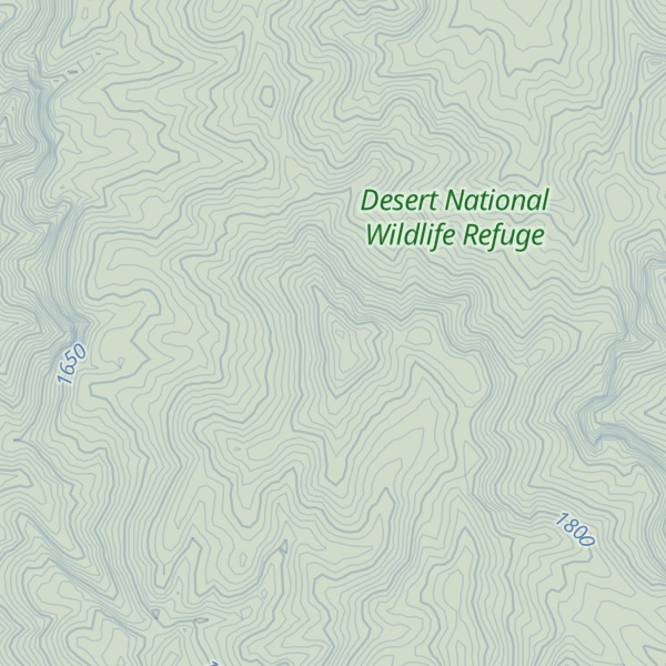 Map of Quartz Peak