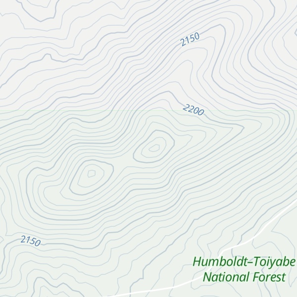 Map of Bearpaw Mountain