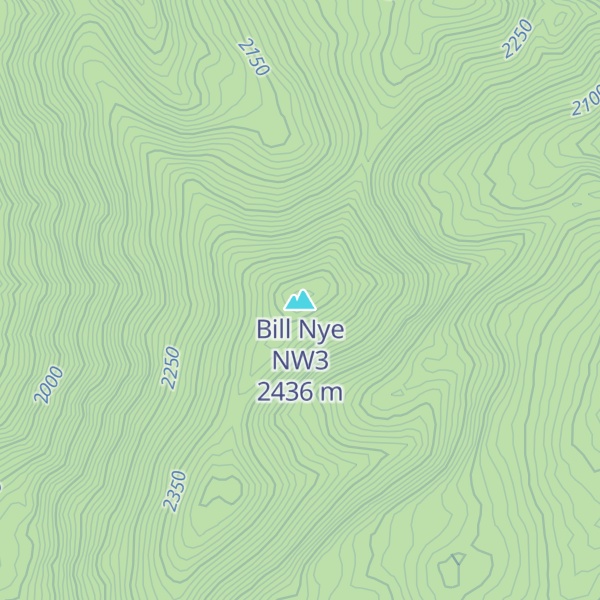 Map of Bill Nye NW3