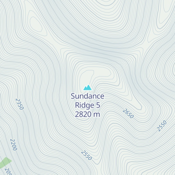 Map of Sundance Ridge 5