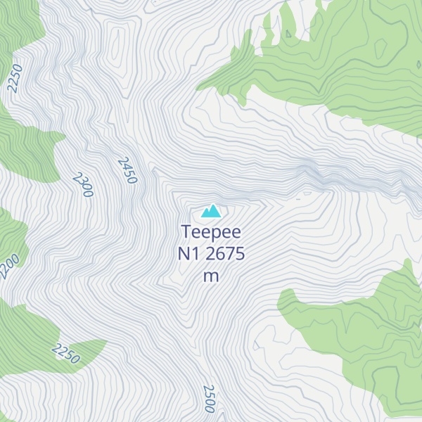 Map of Teepee N1