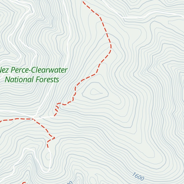 Map of Sheep Mountain