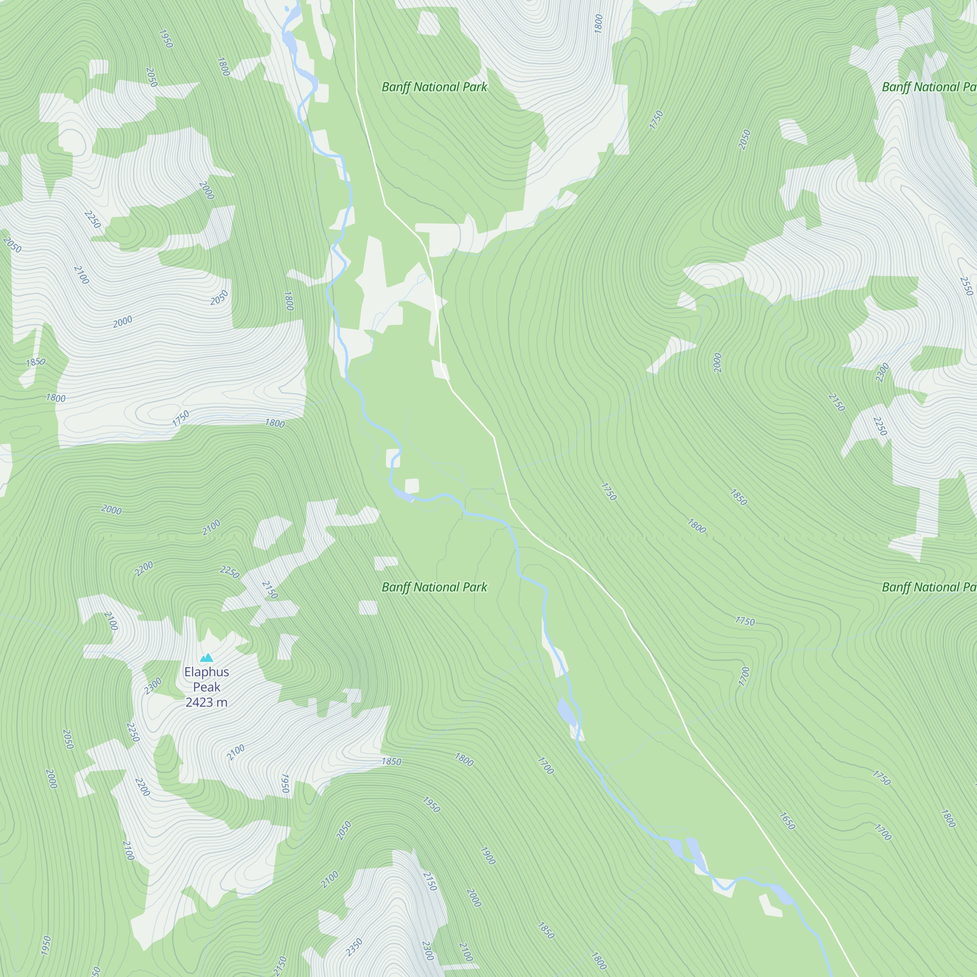 Stoney Creek Wardens Cabin map