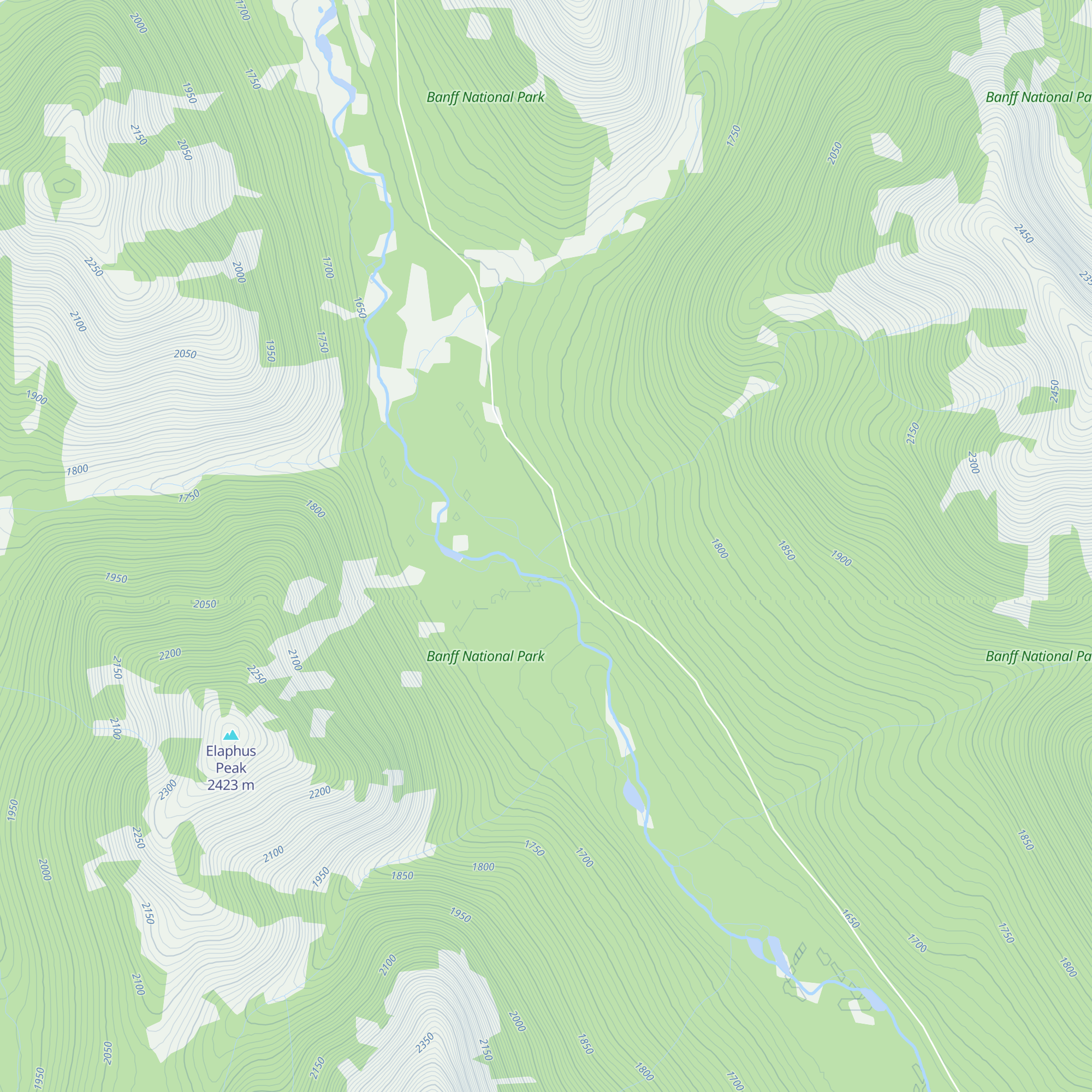 Stoney Creek Wardens Cabin map