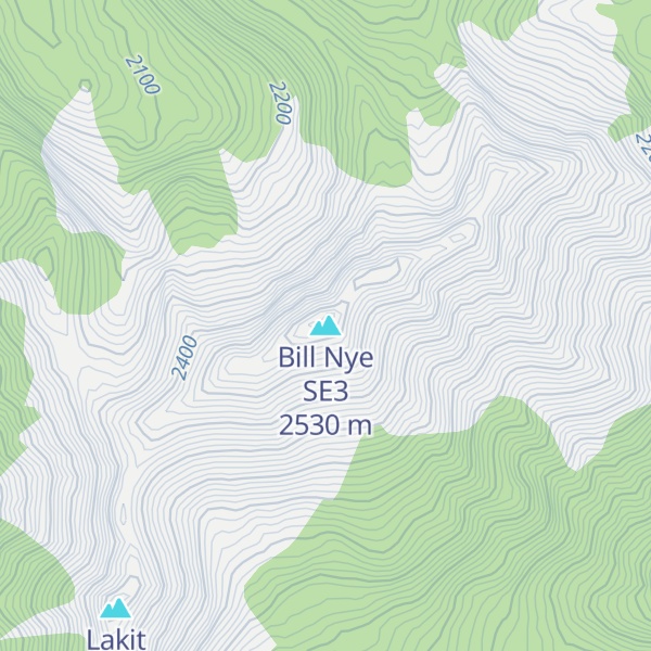 Map of Bill Nye SE3