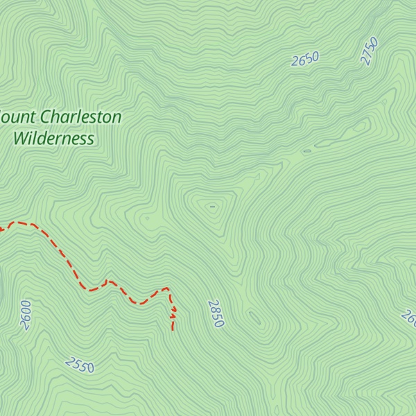 Map of Harris Mountain