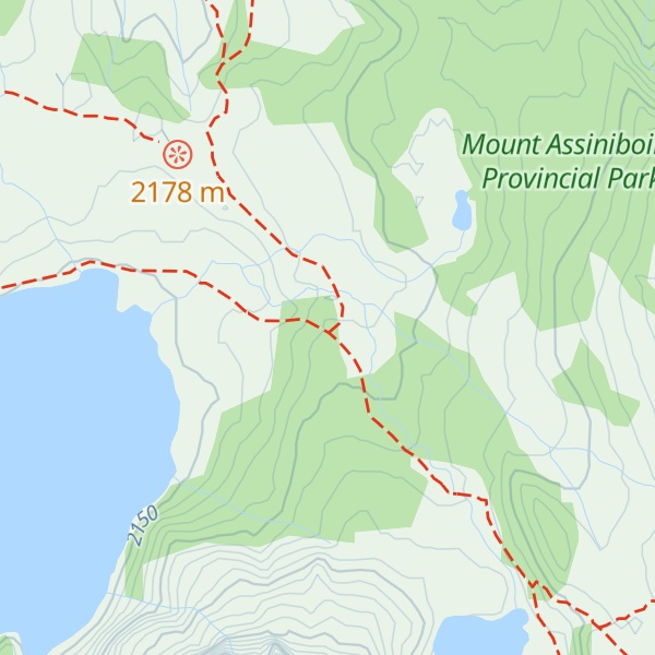 Map of Wonder Lodge Cook Shelter