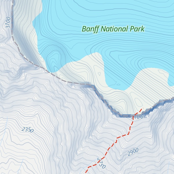 Map of Eon Mountain