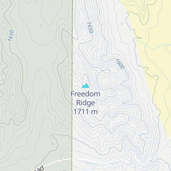 Map of Freedom Ridge