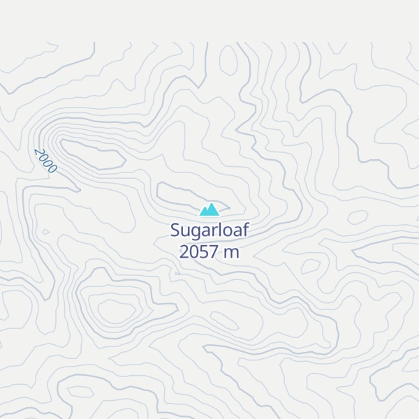 Map of Sugarloaf