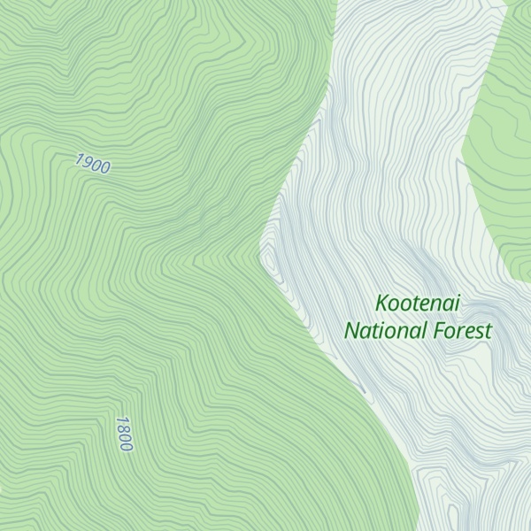 Map of Bald Eagle Peak