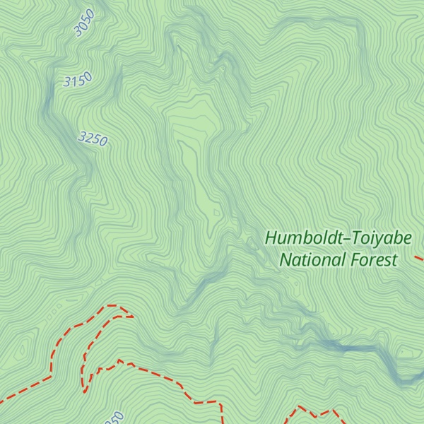 Map of Mummy Mountain