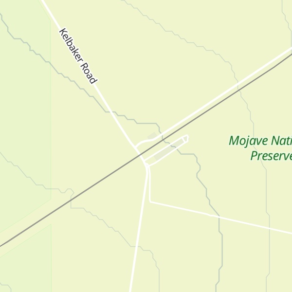 Map of Kelso Depot Visitor Center