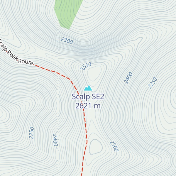 Map of Scalp SE2