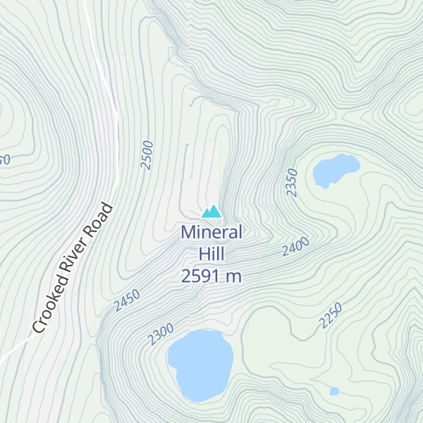 Map of Mineral Hill