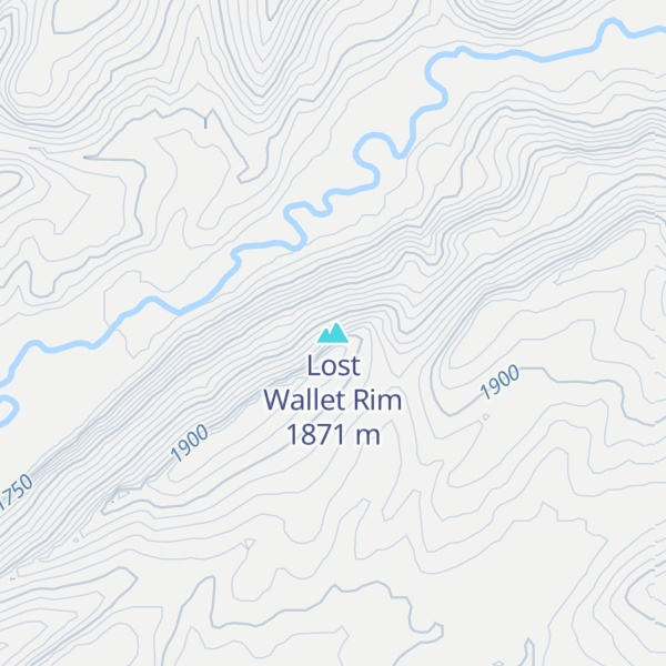 Map of Lost Wallet Rim