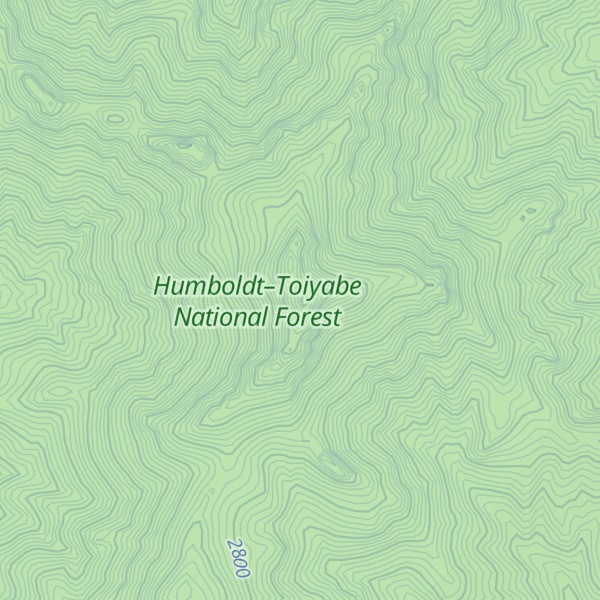 Map of Troy Mountain
