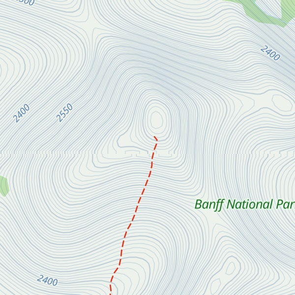 Map of Sira Peak