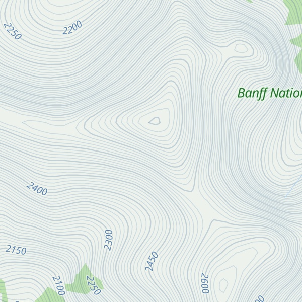 Map of Mount Fifi SW1