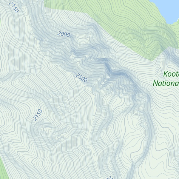 Map of A Peak