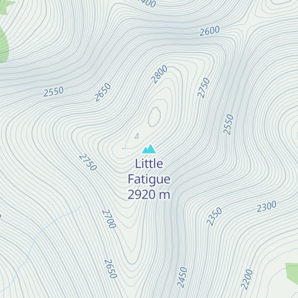 Map of Little Fatigue