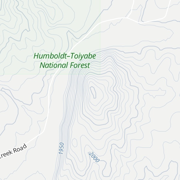 Map of Island Mountain