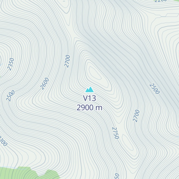 Map of V13