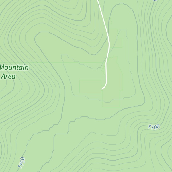 Map of House Mountain