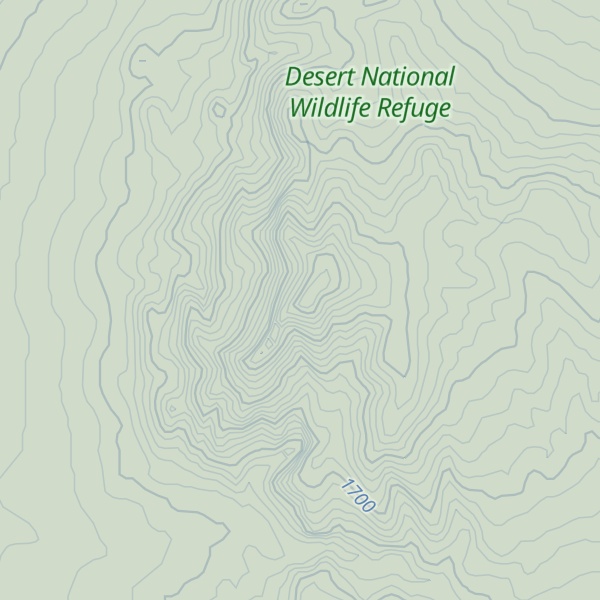Map of Chert Ridge