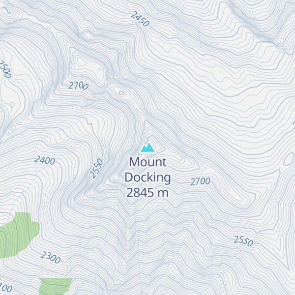 Map of Mount Docking