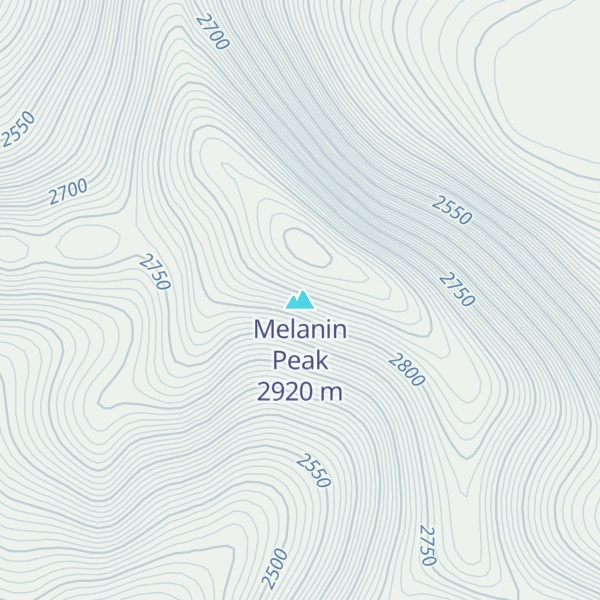 Map of Melanin Peak