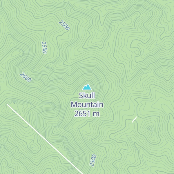 Map of Skull Mountain