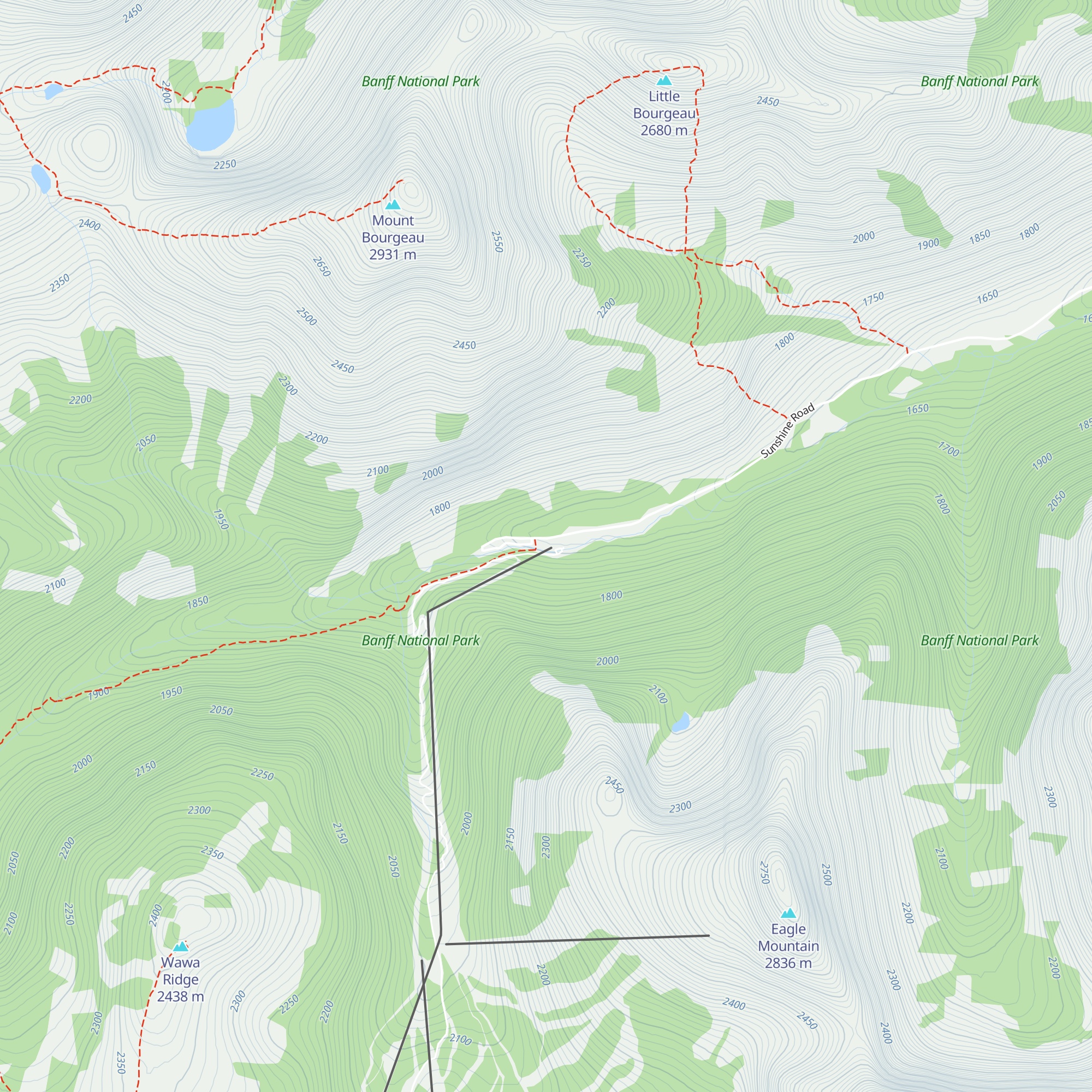 Creekside Lodge map
