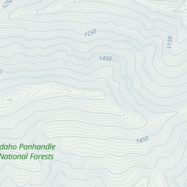 Map of Arid Peak