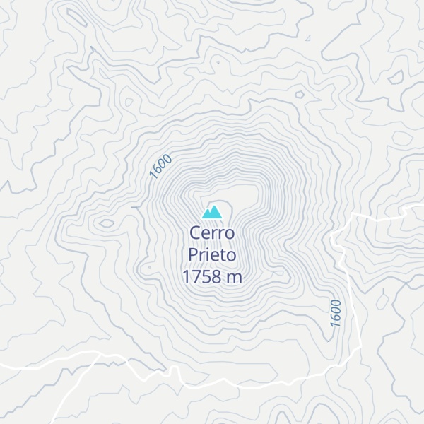 Map of Cerro Prieto