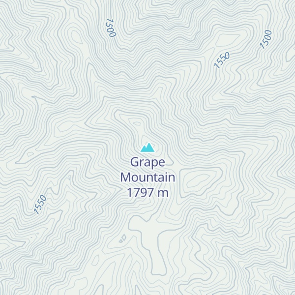 Map of Grape Mountain