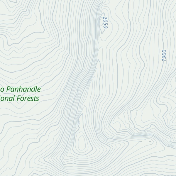 Map of Monumental Buttes