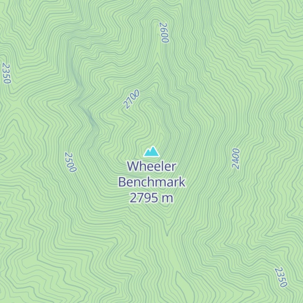Map of Wheeler Benchmark