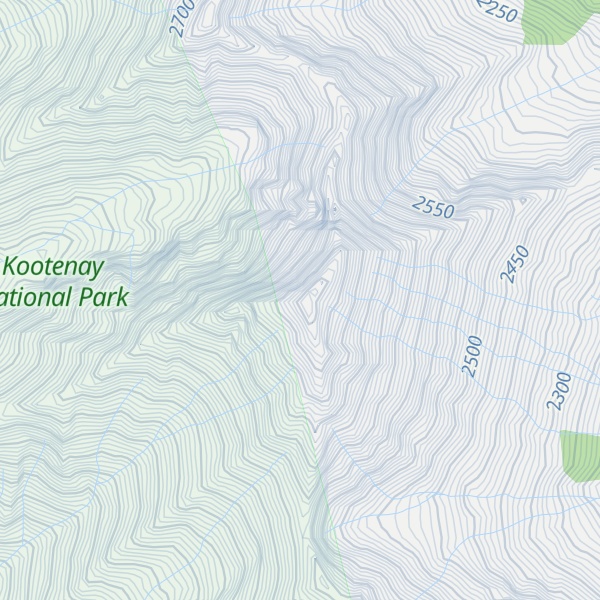 Map of Mount Harkin