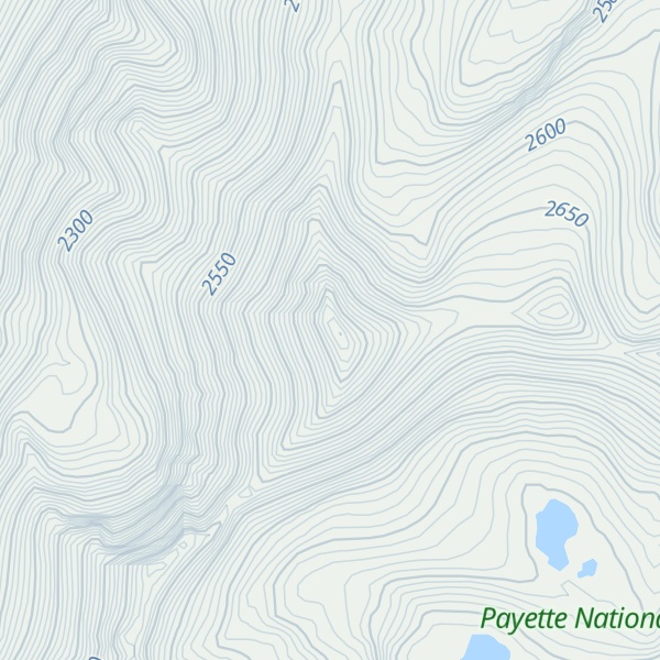Map of North Loon Mountain
