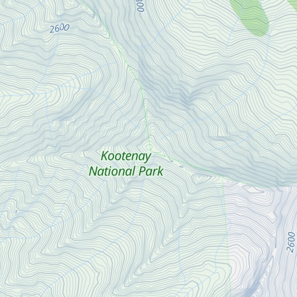 Map of Mount Daer