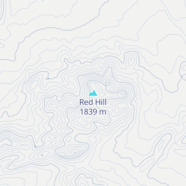 Map of Red Hill